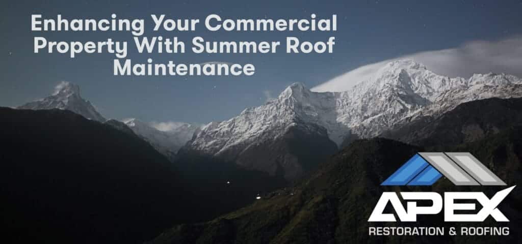 Enhancing Your Commercial Property with Summer Roof Maintenance