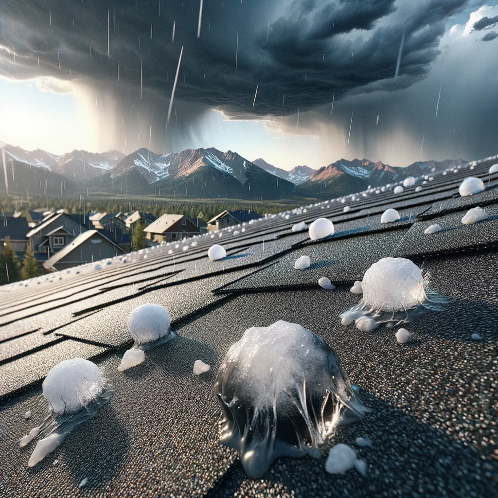 What Hail Stones Do to Asphalt Shingles (With Colorado Examples) 2026-03-05